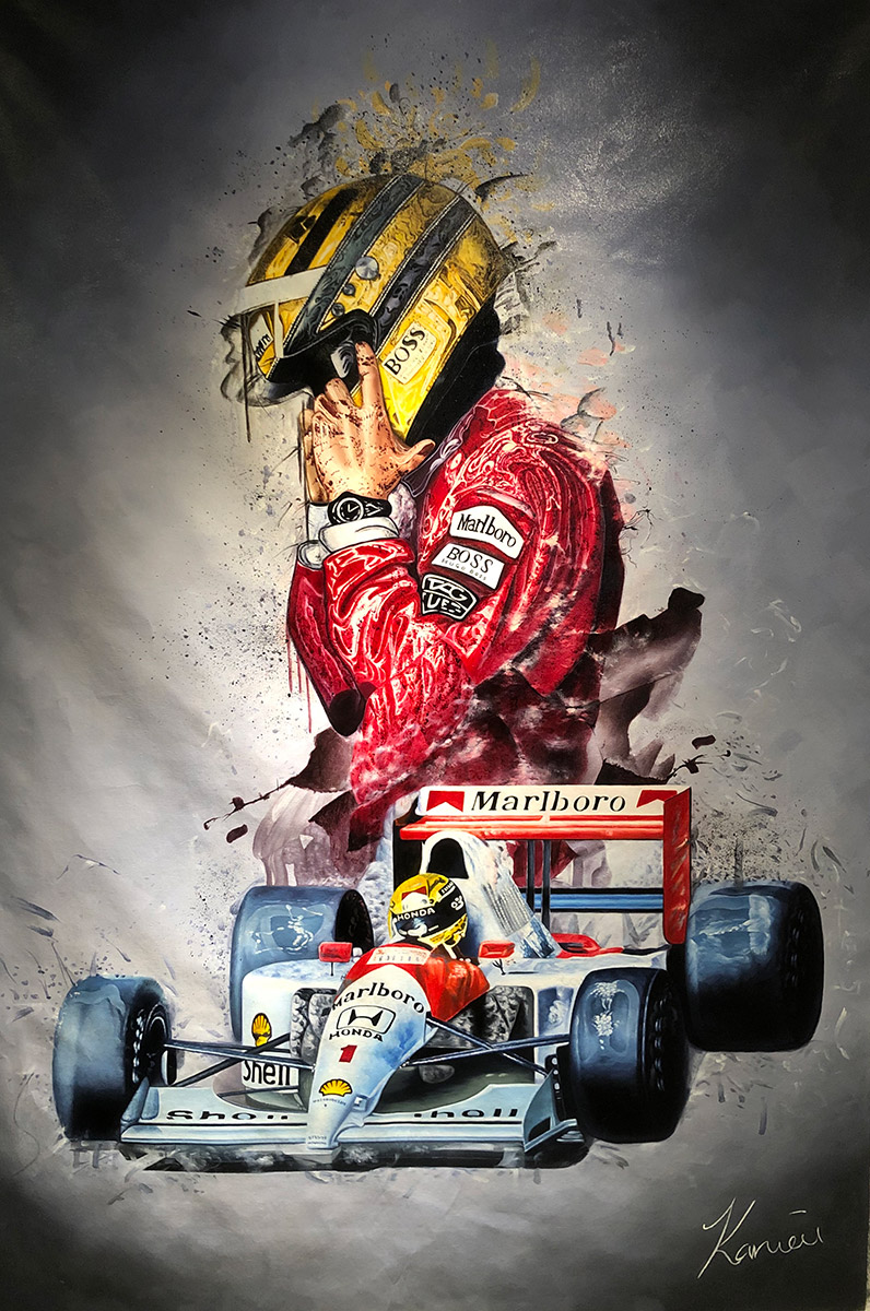 Ayrton Senna - Karwai's Artworks